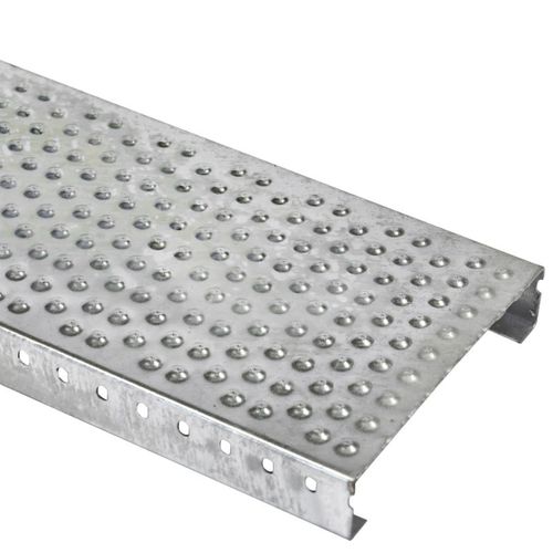 Marche en acier galvanisé - PS-FERM - JK TECHNIC - en aluminium / en acier inox / pour plancher technique