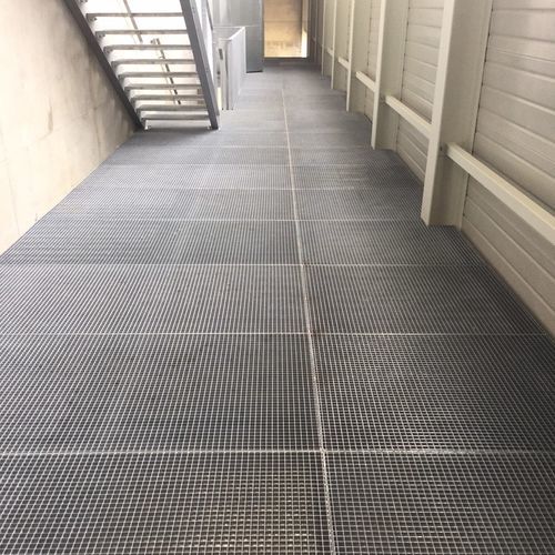 Caillebotis en inox - FULL - JK TECHNIC - en acier / en aluminium / pour sol d'extérieur