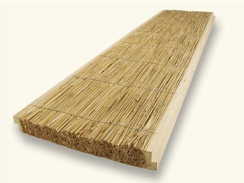 Isolant thermique - 2,50 m x 0,625 m x 0,08 m - Hiss Reet - d'origine végétale / en panneaux / pour intérieur