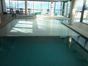 Couverture de piscine à lattes - TP-5 - Favaretti - automatique / de sécurité / immergée