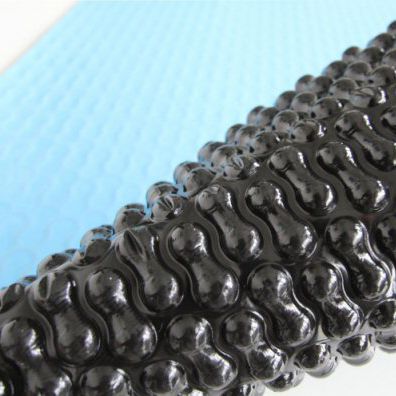 Couverture de piscine à bulles - COVERBLU GEOBUBBLE - Favaretti - manuelle / thermique / pour piscine enterrée