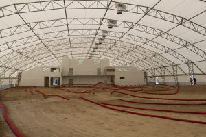 Structure tendue sur ossature métallique - MULTI USE ARENAS - Favaretti - pour couverture / pour espace public / pour stade