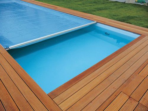 Couverture de piscine à barres - TP-IN - Favaretti - automatique / de sécurité / pour piscine hors-sol