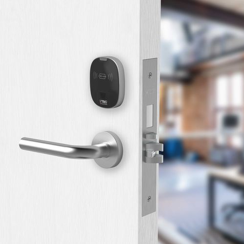 Serrure électronique - iClassic SP - iTEC - Access Controls - avec poignée / RFID / à carte de proximité