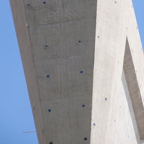 Matrice de coffrage pour façade - FREIBURG - NOE PLAST - pour pilier / aspect bois / pour béton imprimé