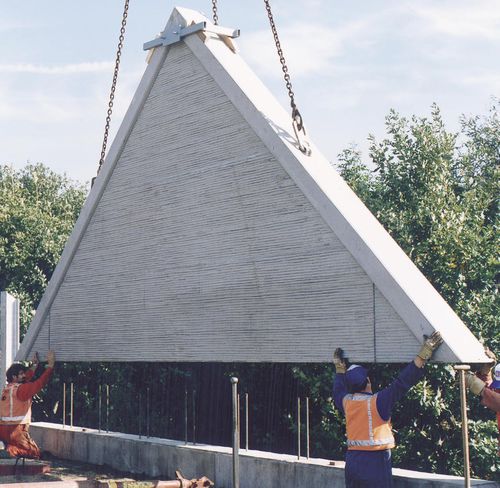 Matrice de coffrage pour façade - BAMBUS - NOE PLAST - pour mur / aspect bois / pour béton imprimé