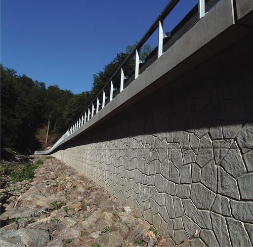 Matrice de coffrage pour mur - RIMINI - NOE PLAST - aspect pierre / pour béton imprimé / pour béton
