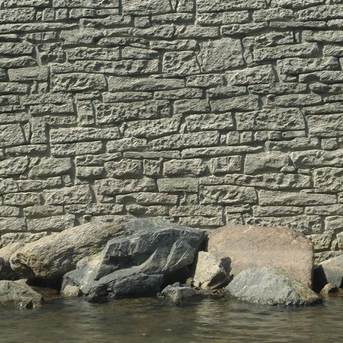 Matrice de coffrage pour façade - MURUS ROMANUS - NOE PLAST - pour mur de soutènement / pour mur de clôture / pour béton imprimé