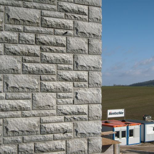 Matrice de coffrage pour façade - LAUSITZER GRANIT - NOE PLAST - pour mur de soutènement / aspect parement / pour béton imprimé