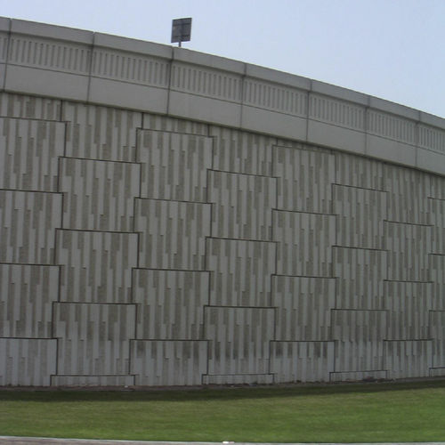 Matrice de coffrage pour mur - KUWAIT - NOE PLAST - à effet dimensionnel / pour béton imprimé / pour béton
