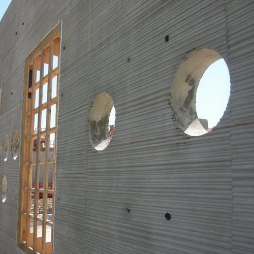 Matrice de coffrage pour façade - GORKI - NOE PLAST - pour mur de clôture / à effet dimensionnel / pour béton imprimé