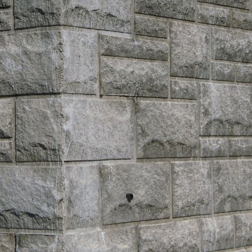 Matrice de coffrage pour mur - 569303  - NOE PLAST - aspect parement / pour béton imprimé / pour béton