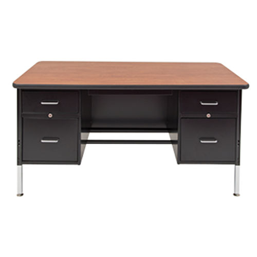 Bureau pour open space - D500 - artcobell - de style / en bois / en métal