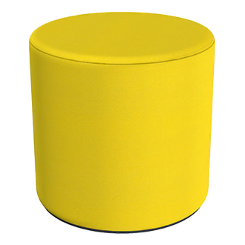 Tabouret contemporain - artcobell - en tissu / tapissé / rond