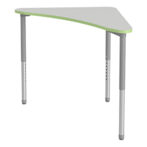 Table d'enseignement contemporaine - SWOOP - artcobell - en stratifié / avec piètement en métal / triangulaire