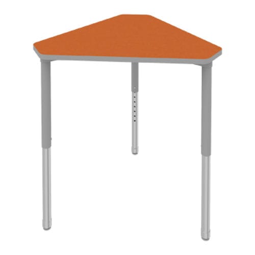 Table d'enseignement contemporaine - SAIL - artcobell - en stratifié / avec piètement en métal / triangulaire