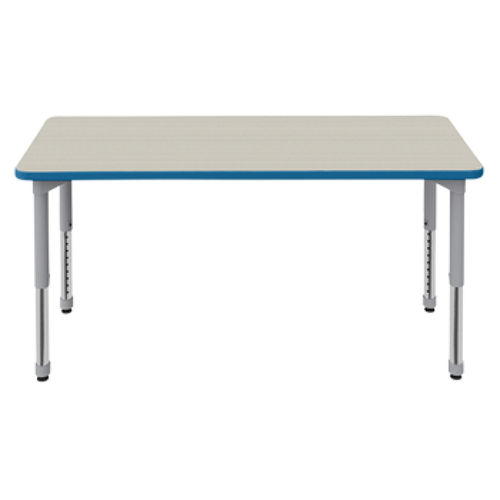 Table d'enseignement contemporaine - artcobell - en stratifié / avec piètement en métal / rectangulaire