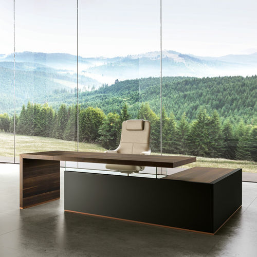 Bureau de direction - GOOD  - UFFICIO DESIGN ITALIA - sur pied / contemporain / en bois