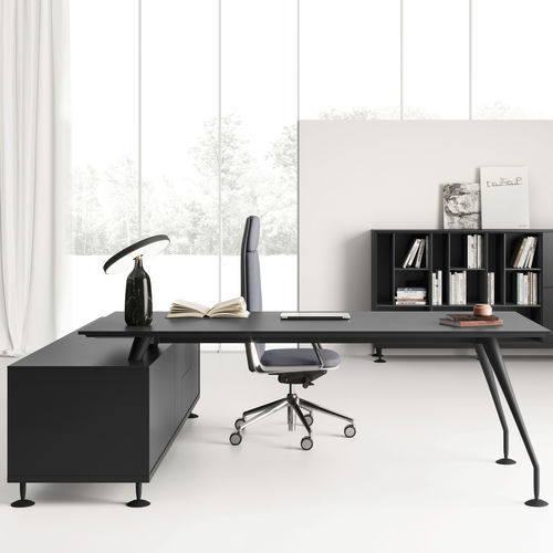 Bureau de direction - TRENDY - UFFICIO DESIGN ITALIA - sur pied / contemporain / en aluminium