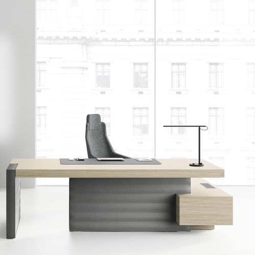 Bureau de direction - CONTACT - UFFICIO DESIGN ITALIA - sur pied / contemporain / en bois