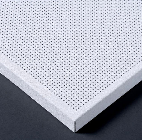 Faux-plafond en métal - METAL-S - Ber Deckensysteme - en panneaux / acoustique / perforé