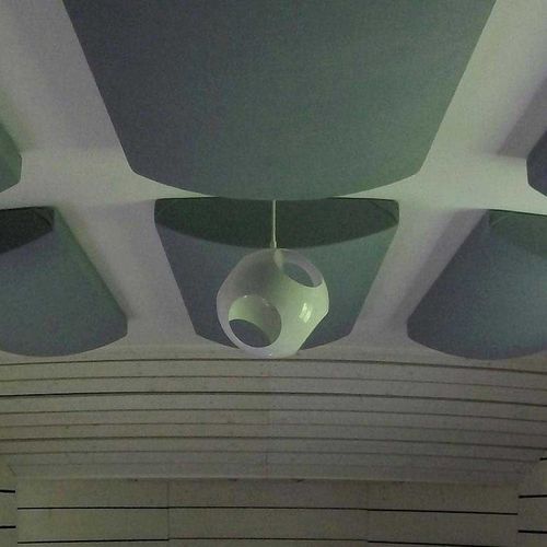 Panneau acoustique pour plafond - EBONY® - Jocavi - Acoustic Panels, Lda - pour mur / en polyuréthane / rectangulaire