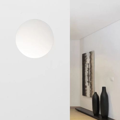 Luminaire encastrable au mur - EGE - URBAN - à LED / rond / en plâtre