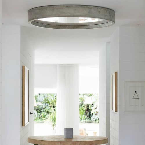 Plafonnier contemporain - ZERO51 - Lucifero's - rond / en acier / en PMMA