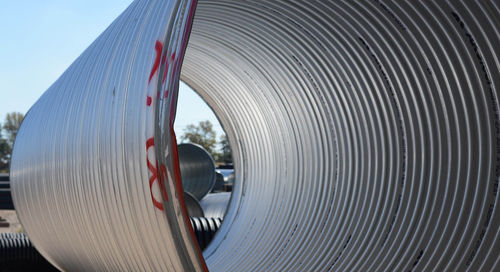 Canalisation en métal - HEL-COR CSP - Armtec - pour système de drainage / perforée