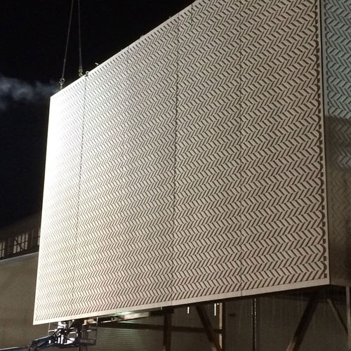 Mur en béton préfabriqué - Armtec - avec panneau modulaire