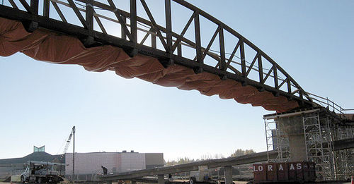 Pont en acier - Armtec - à treillis / piétonnièr / préfabriqué