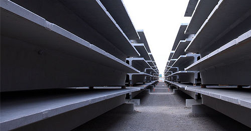 Poutre préfabriquée - Armtec - en béton précontraint / à double T / pour plancher