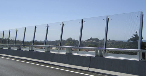 Mur anti-bruit préfabriqué - ACRYLITE SOUNDSTOP GS CC - Armtec - en béton / pour construction de pont