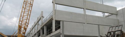 Panneau de construction en béton - SPANDRELS - concast - pour mur