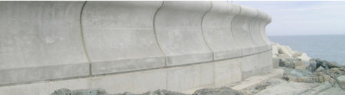 Barrière de protection - concast - fixe / en béton / pour espace public