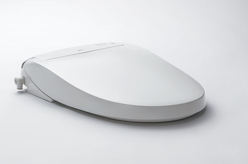 Lunette de toilettes électronique - S600 PASSO - INAX - en plastique / blanche / professionnelle