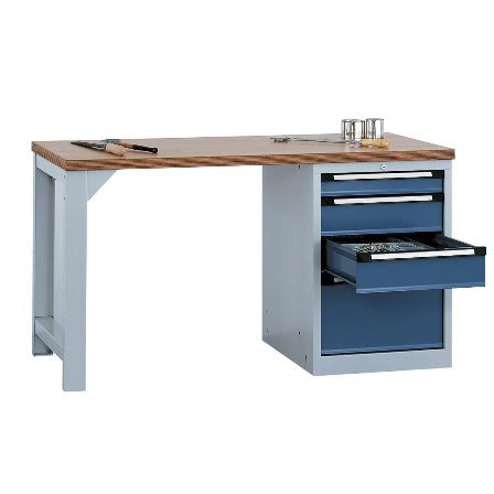 Établi en métal - COMFORT - Otto Kind GmbH & Co. KG - en bois / professionnel