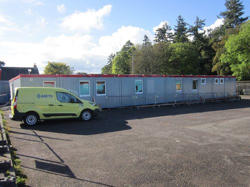 Construction en conteneurs pour chantier - SCOTLAND - Containex - pour établissement public / pour vestiaire / en acier galvanisé