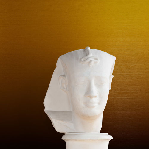Papier peint contemporain - PYRITE - CALICO WALLPAPER - uni / à effet bois / doré