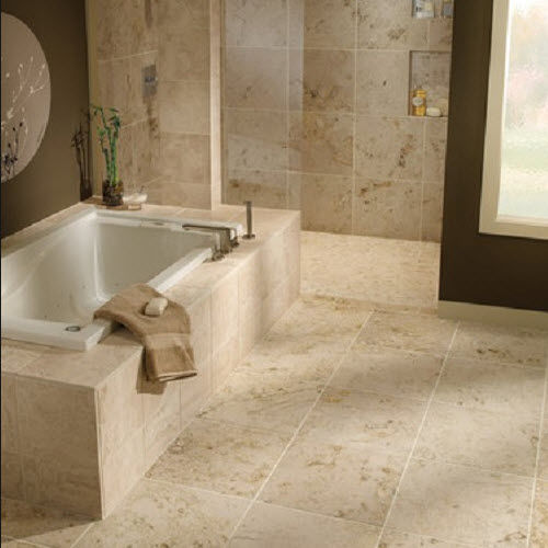Carrelage en pierre naturelle - LIMESTONE COLLECTION - Daltile - poli / d'intérieur / de sol