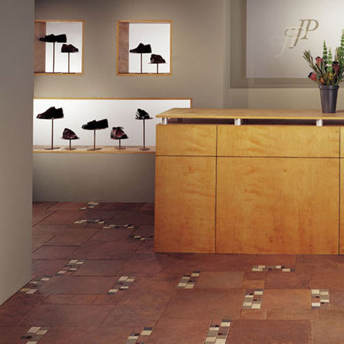 Carrelage en grès cérame - CONTINENTAL SLATE ™ - Daltile - poli / d'intérieur / de sol