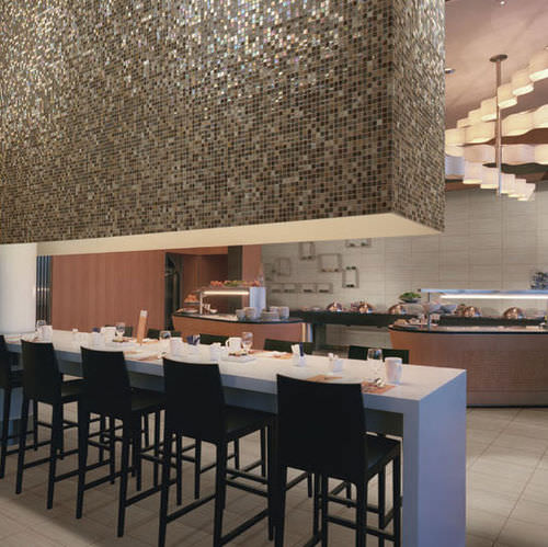 Mosaïque en verre - CITY LIGHTS ™ - Daltile - polie / d'intérieur / de salon