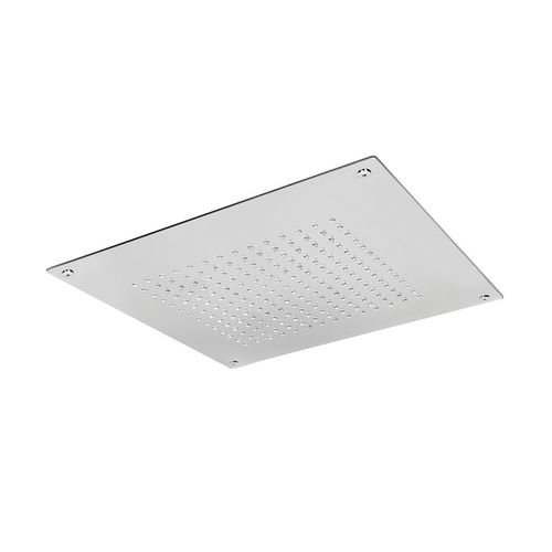 Pommeau de douche encastrable au plafond - SF038 E - AQUAelite® - carré / pluie
