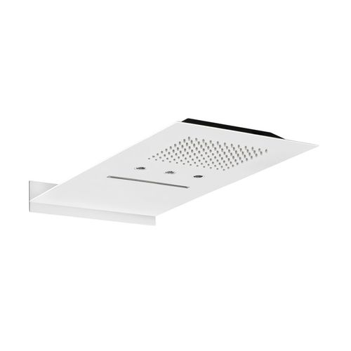 Pommeau de douche mural - SF080 D - AQUAelite® - rectangulaire / pluie