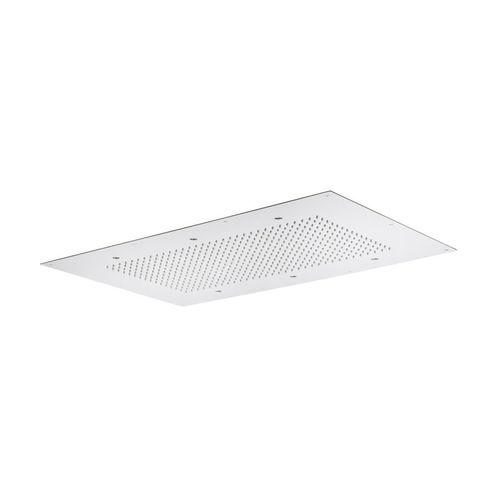 Pommeau de douche encastrable au plafond - SF111 D - AQUAelite® - rectangulaire / pluie / avec éclairage intégré