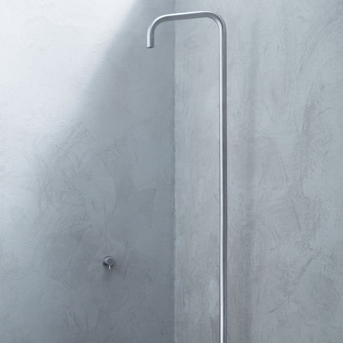 Colonne de douche professionnelle - AQUAelite® - en acier / sur pied / contemporaine