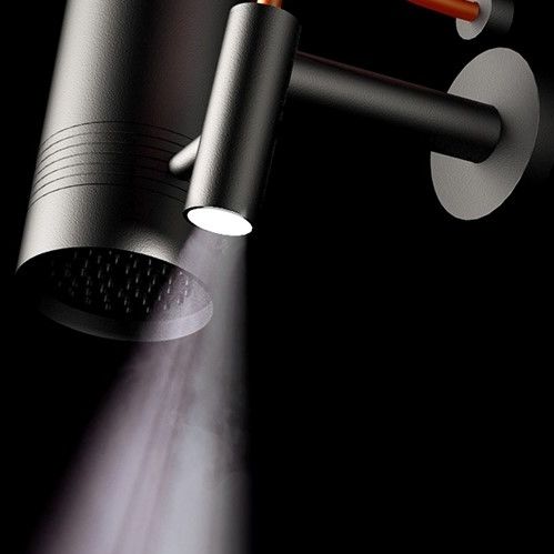 Pommeau de douche mural - KINO - AQUAelite® - rond