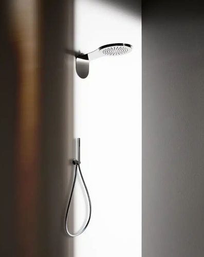 Pommeau de douche mural - SF098 A - AQUAELITE - rond / pluie / avec pommeau fixe