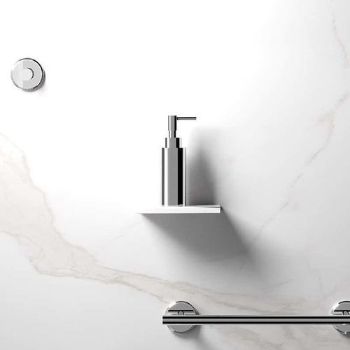 Distributeur de savon professionnel - AB002 B - AQUAelite® - résidentiel / mural / de laiton