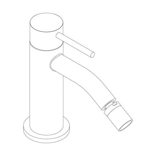 Mitigeur pour bidet - a supp - AQUAelite® - encastrable / en acier inoxydable 316L / 1 trou
